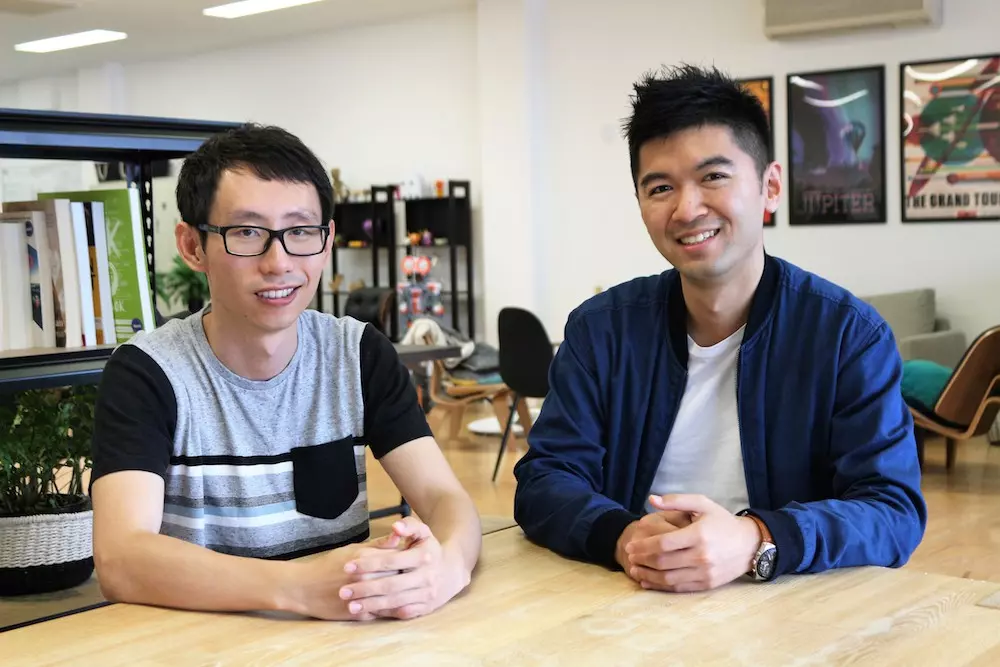 Co-founders Roy and Jimmy